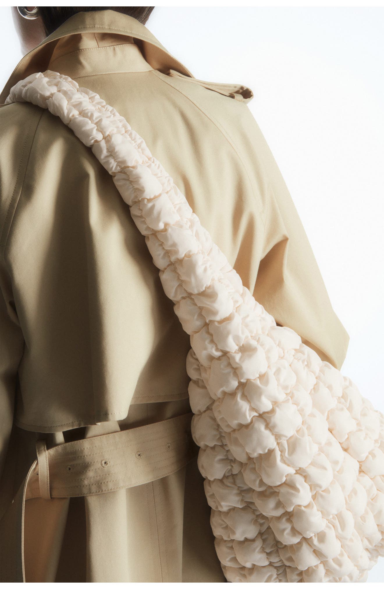 COS Oversize Quilted Shopper, Alternate, color, 