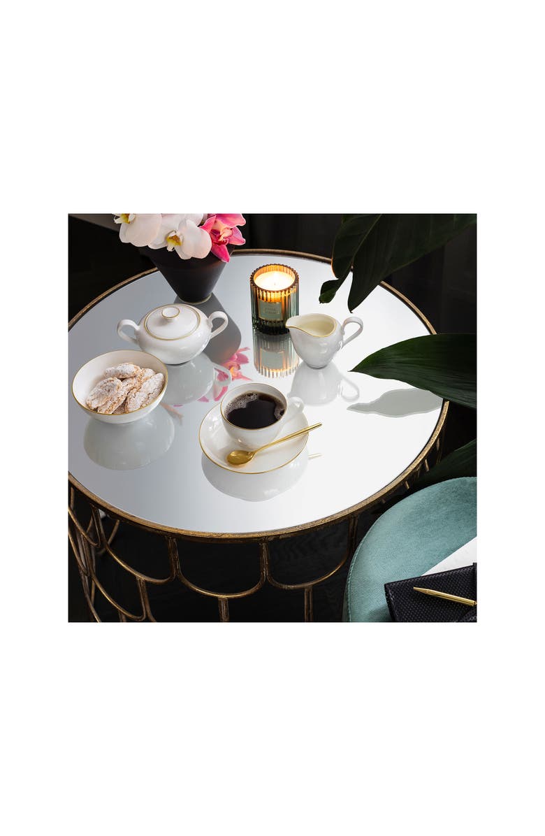 Villeroy & Boch Anmut Gold Fruit Dish, Alternate, color, White