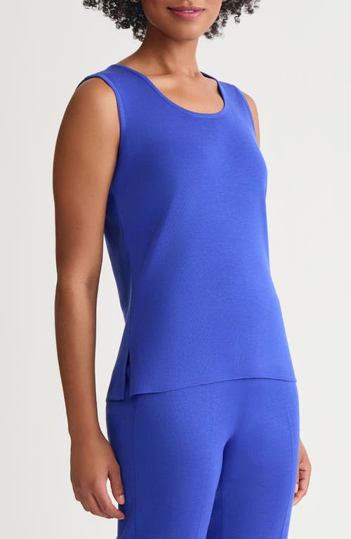 Ming Wang Scoop Neck Sweater Tank
