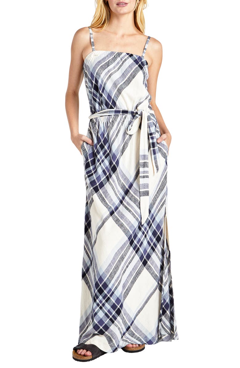 Splendid Annalise Plaid Maxi Dress, Main, color,