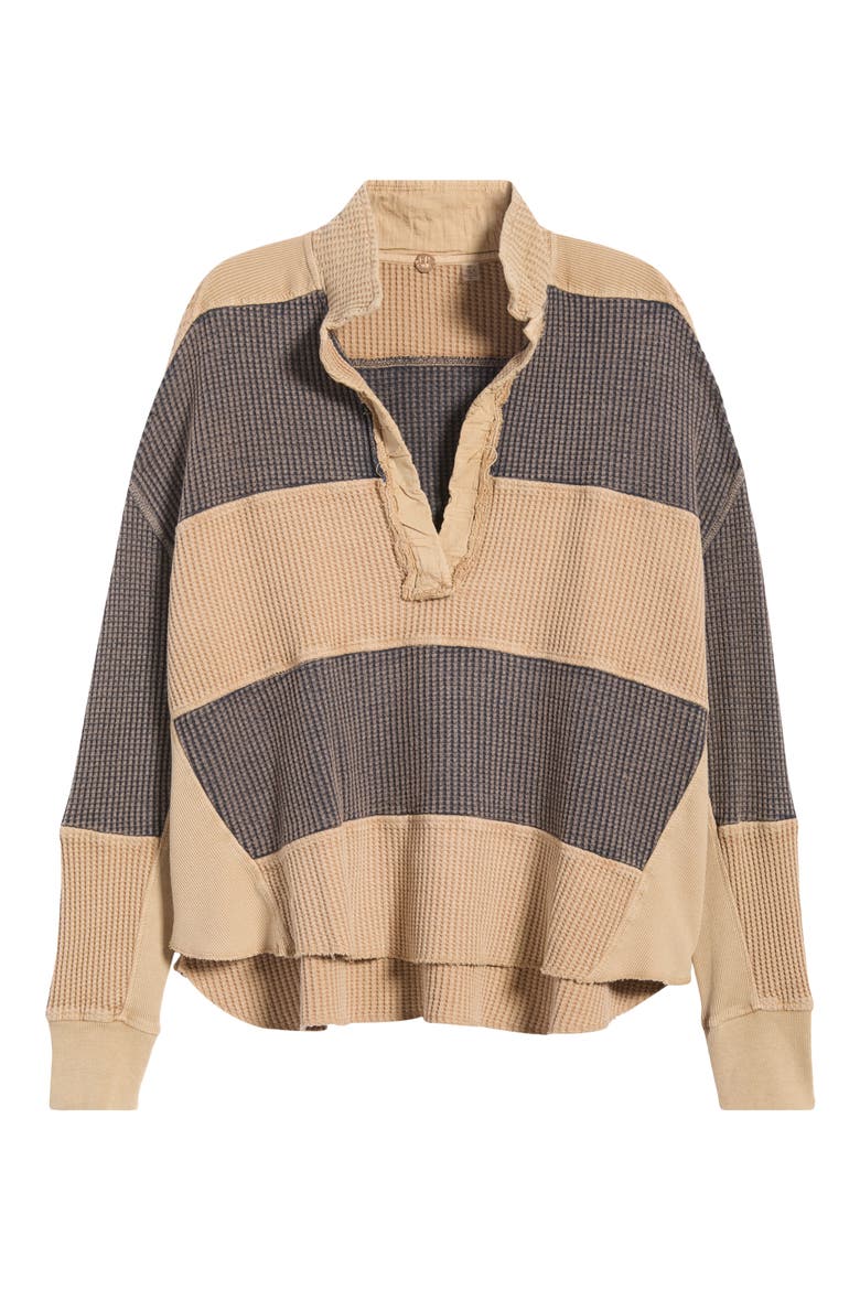 Rainn Thermal Knit Top, Alternate, color, NEUTRAL COMBO