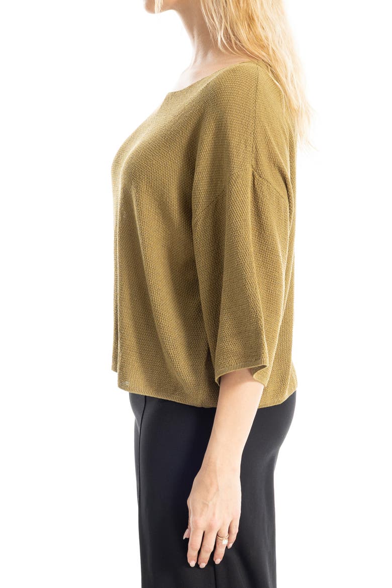 Textured Dolman Sleeve Sweater, Alternate, color, CYPRESS