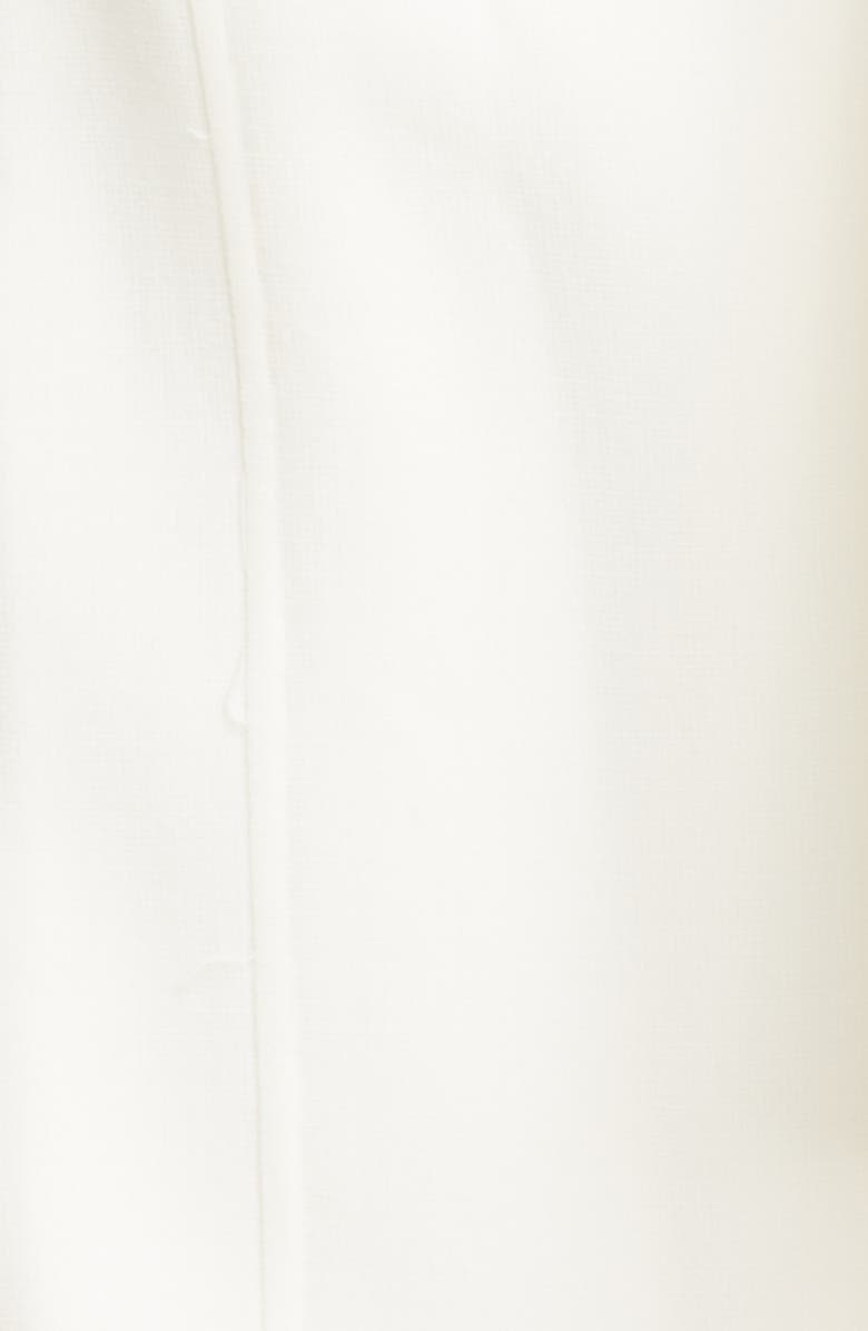 Oscar de la Renta Sash Back Wool Blend Midi Dress, Alternate, color, 