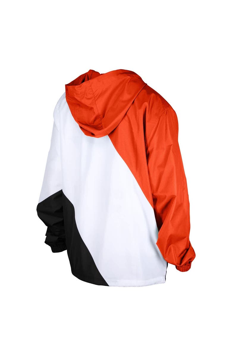 New Era Men's New Era  Orange New York Knicks 2024/25 City Edition Full-Zip Windbreaker Jacket, Alternate, color, 