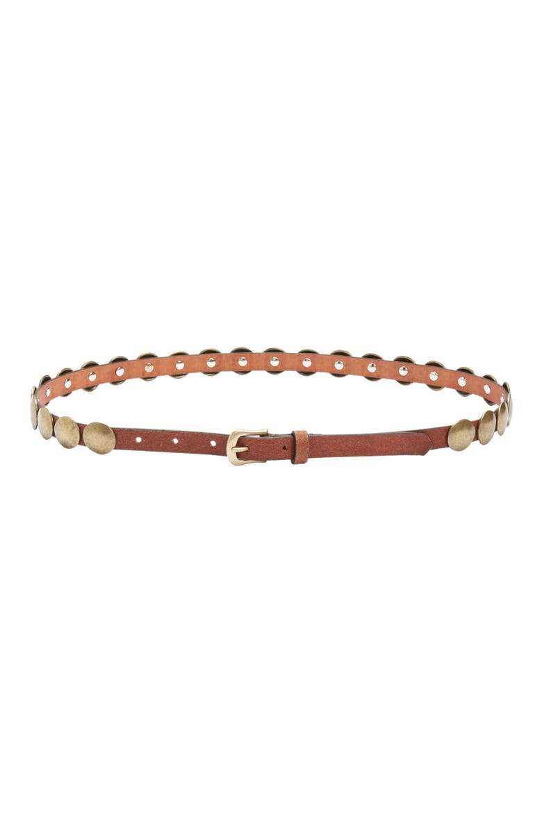 Trinidad Stud Belt, Main, color, NOUGAT