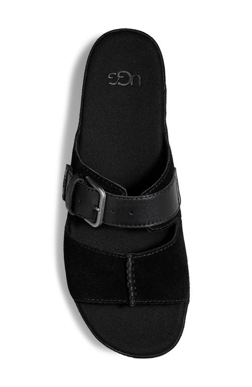 Ugg(r) Aubrey Platform Slide Sandal In Black