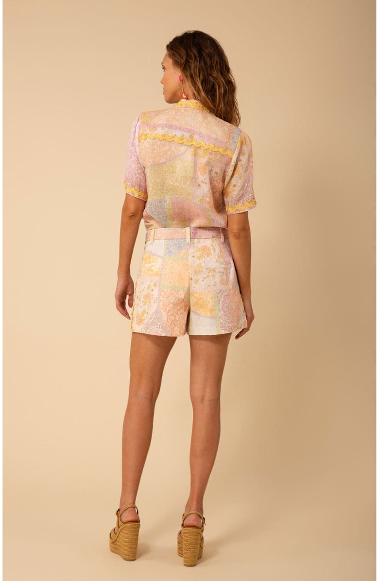 Hale Bob Oakley Belted Shorts, Alternate, color,