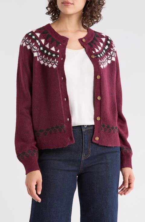 Fair Isle Cardigan
