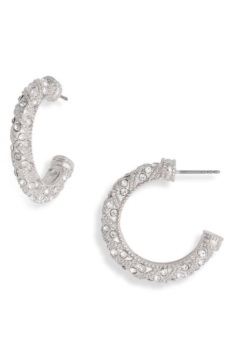 Ornate Hoop Earrings