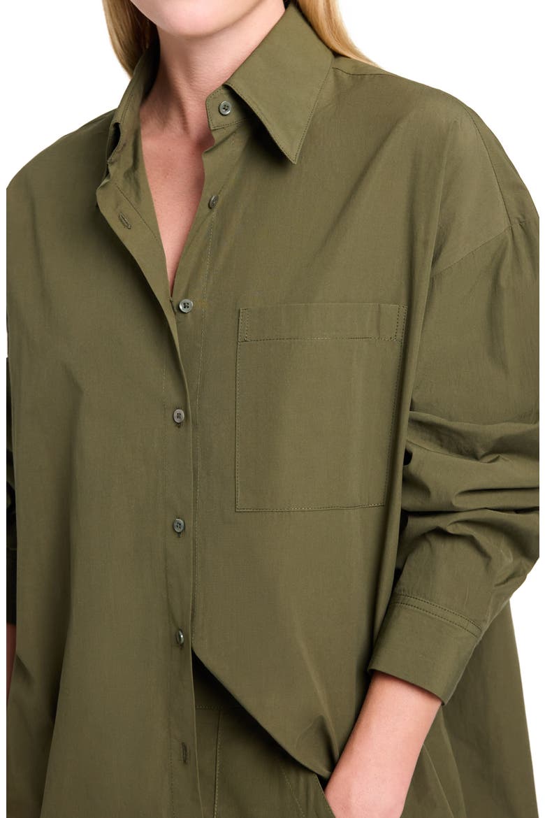 Something Borrowed Shirt, Alternate, color, MILITARY
