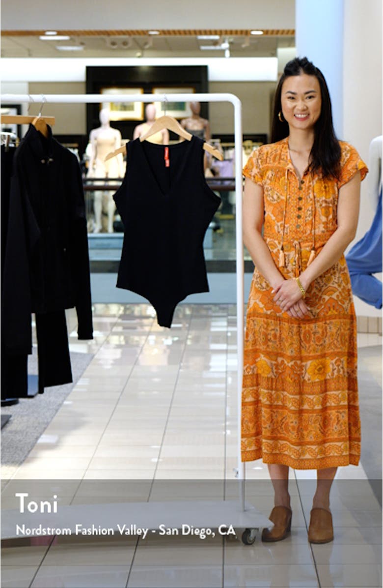 Suit Yourself V-Neck Tank Bodysuit, sales video thumbnail