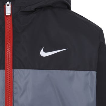Kids' Just Do It Fleece Lined Windrunner Jacket