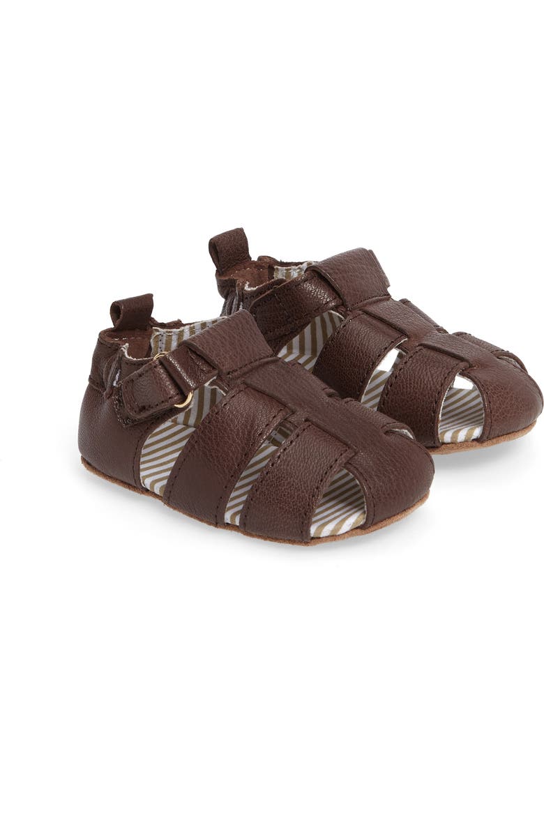 Robeez<sup>®</sup> Samuel Fisherman Sandal, Main, color,