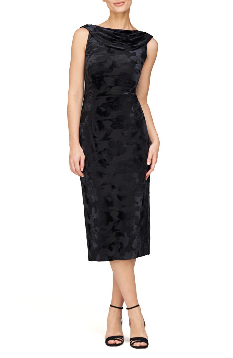 JS Collections Ophelia Sheath Cocktail Dress, Main, color,