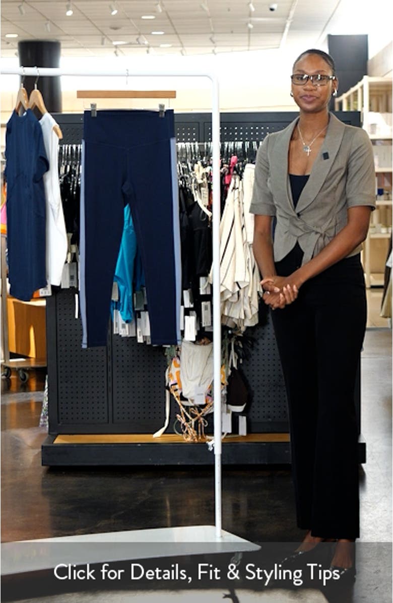 Studio Luxe Colorblock High Waist 7/8 Leggings, sales video thumbnail