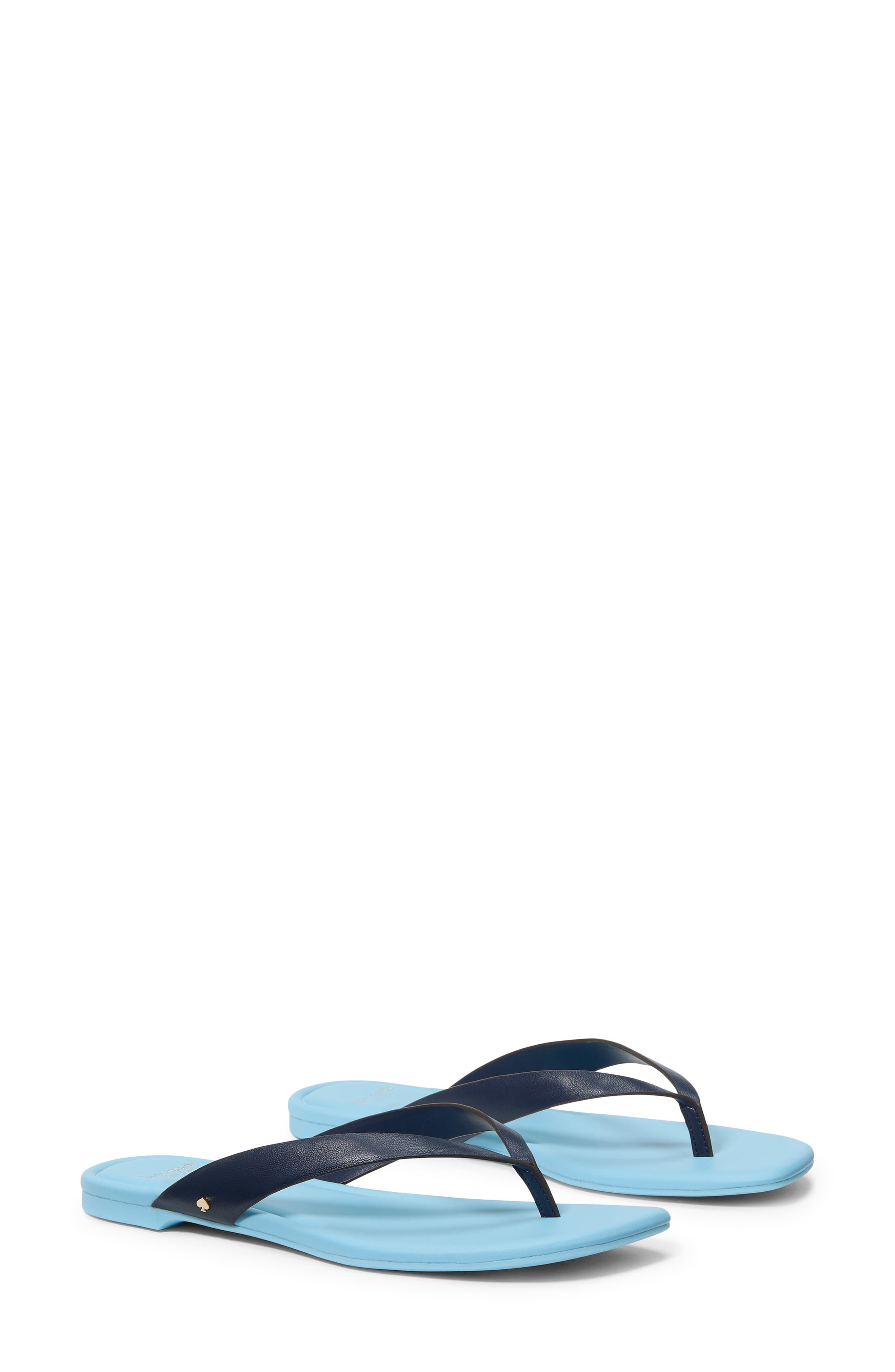 sandie flip flop, Alternate, color, CAPTAIN NAVY/ PRISTINE POOL