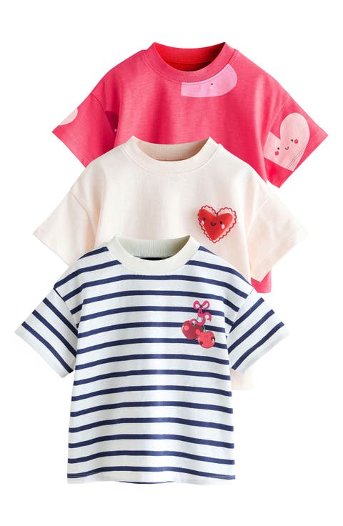 Kids' Assorted 3-Pack T-Shirts (Baby, Toddler & Little Kid)