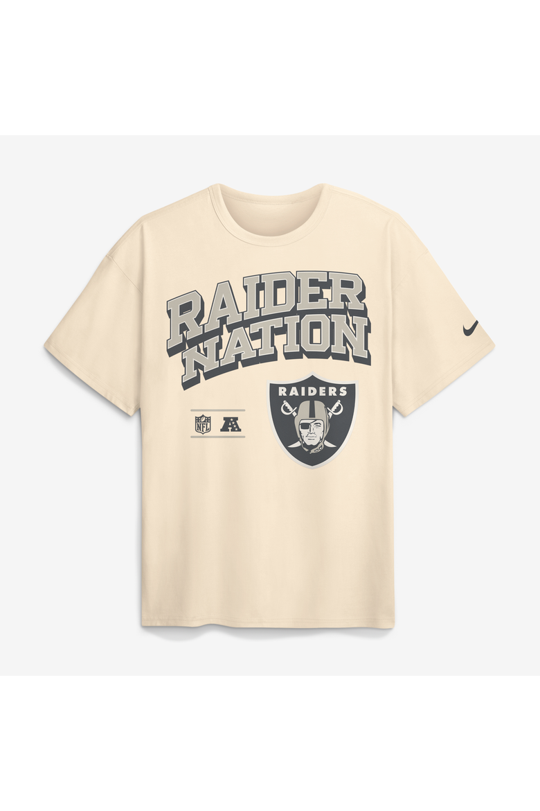 Men's Nike Natural Las Vegas Raiders Vintage Mod Blown Away Max90 T-Shirt, Alternate, color, Natural