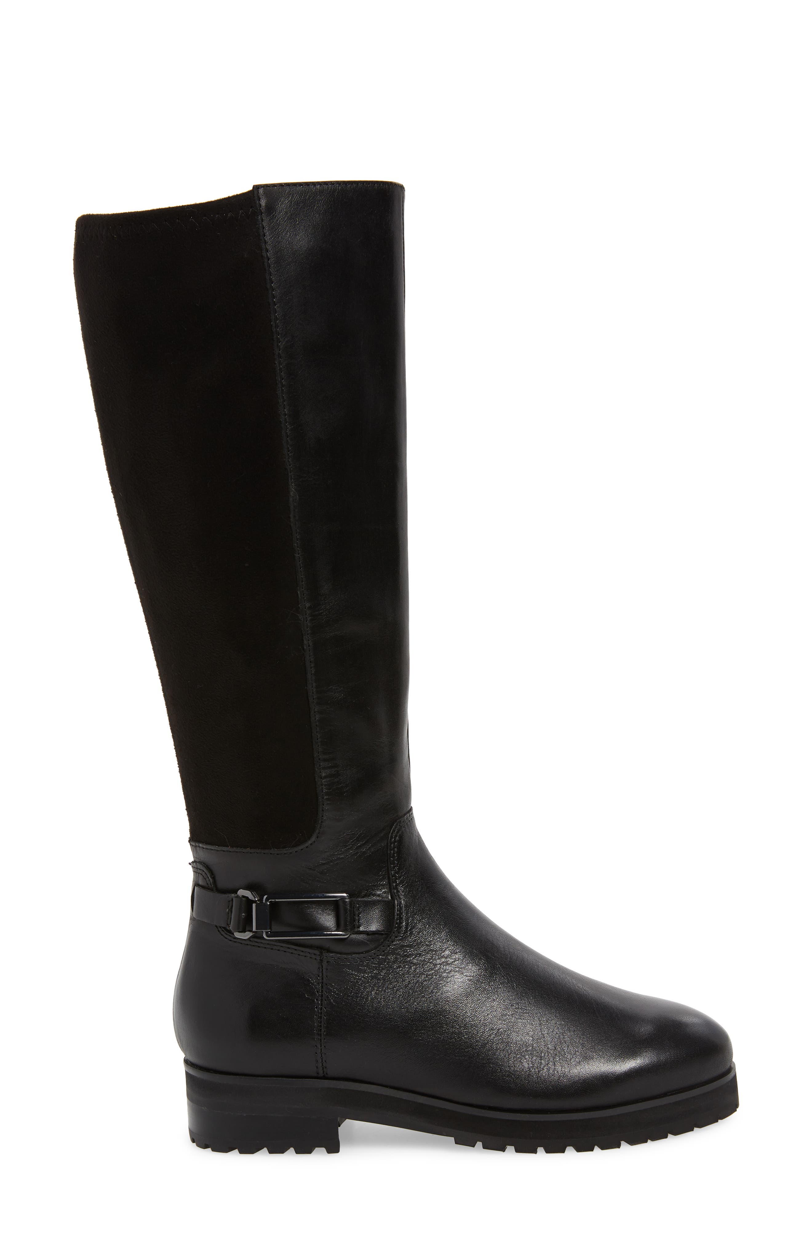 Frida Waterproof Knee High Boot, Alternate, color, BLACK