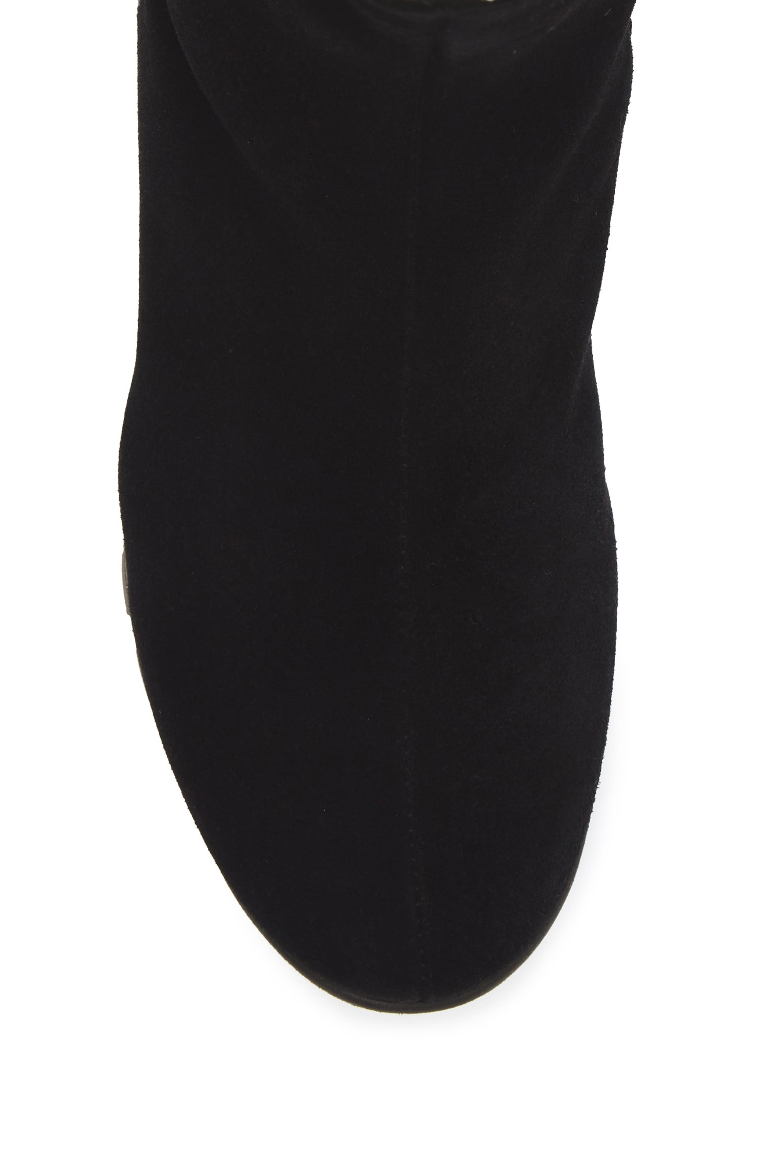 La Canadienne Aidan City Dry<sup>™</sup> Genuine Shearling Lined Bootie, Alternate, color, Black Leather