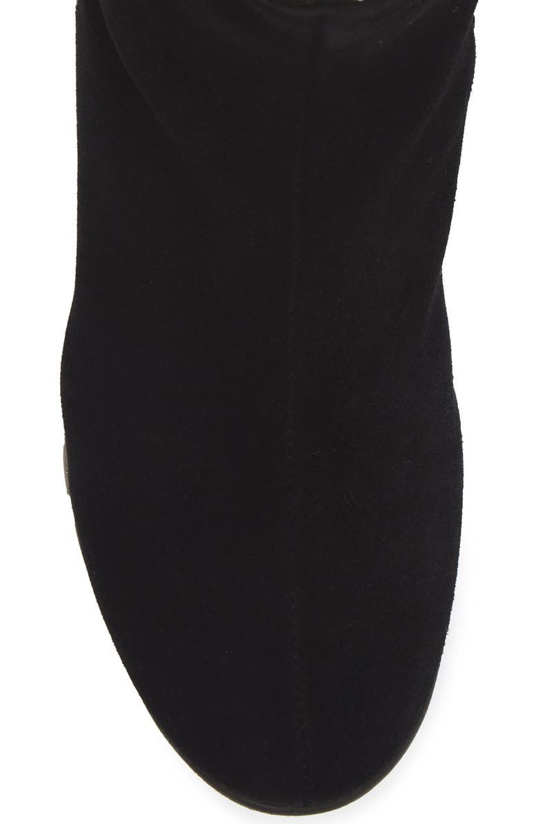 La Canadienne Aidan City Dry<sup>™</sup> Genuine Shearling Lined Bootie, Alternate, color, Black Leather