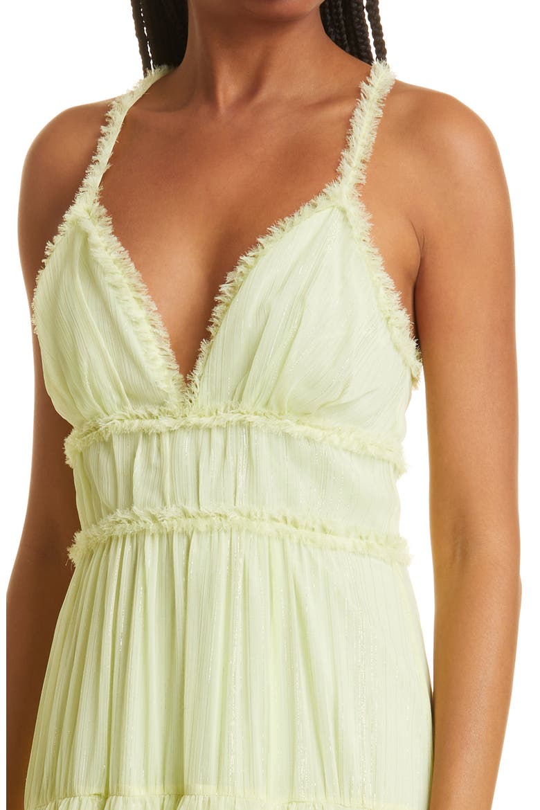 Athena Tiered Maxi Dress, Alternate, color, BUTTERFLY