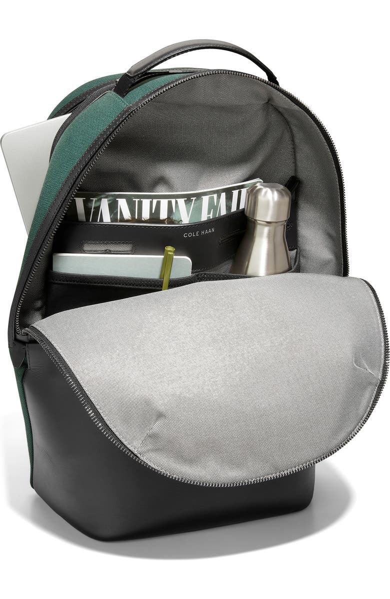 Cole Haan Triboro Canvas & Leather Backpack, Alternate, color,