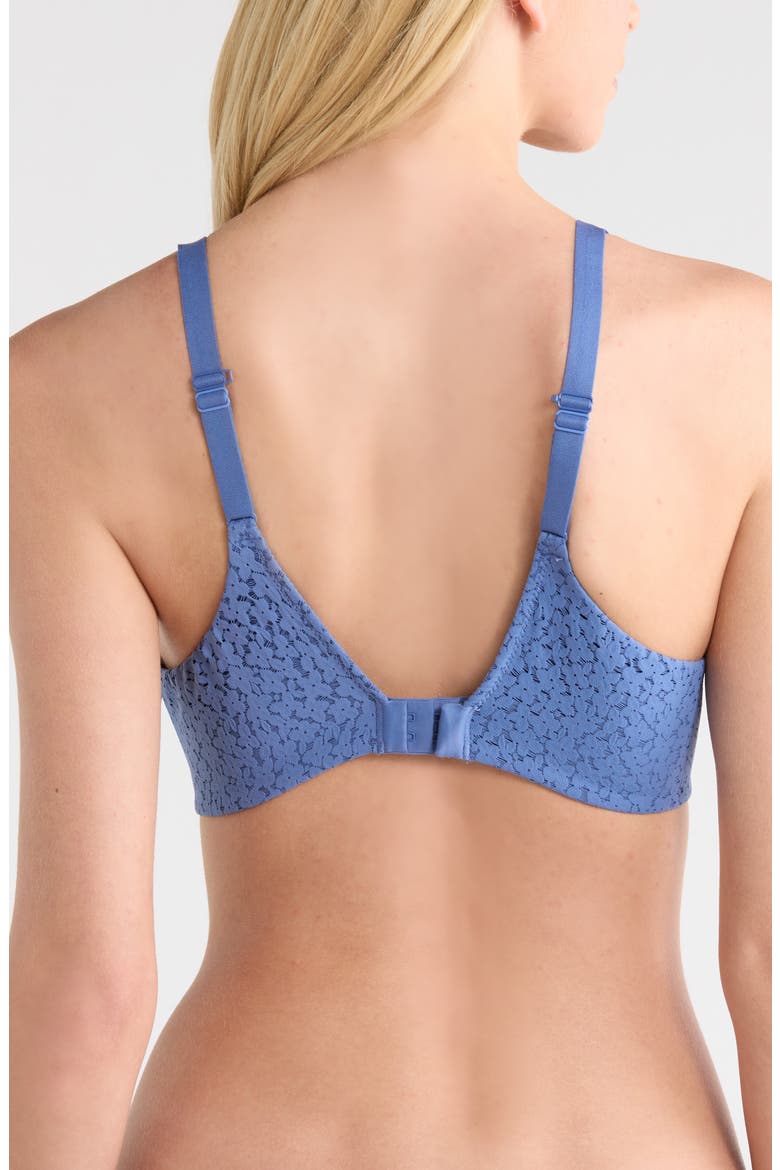 Norah Comfort Spacer Minimizer T-Shirt Bra, Alternate, color, OCEAN BLUE