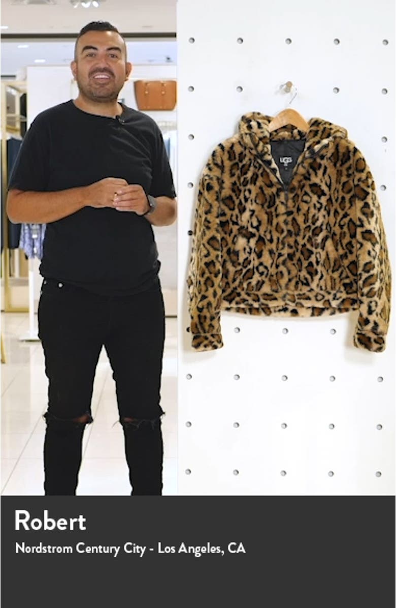 Mandy Faux Fur Hooded Jacket, sales video thumbnail