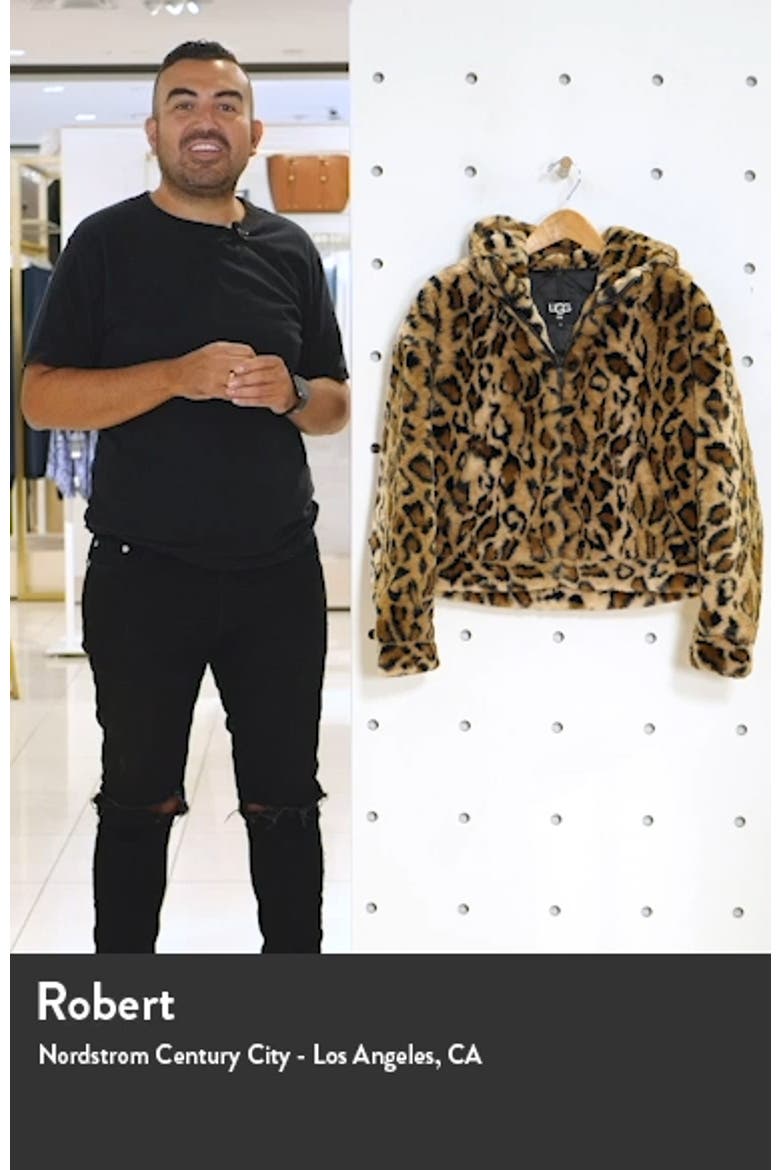 Mandy Faux Fur Hooded Jacket video