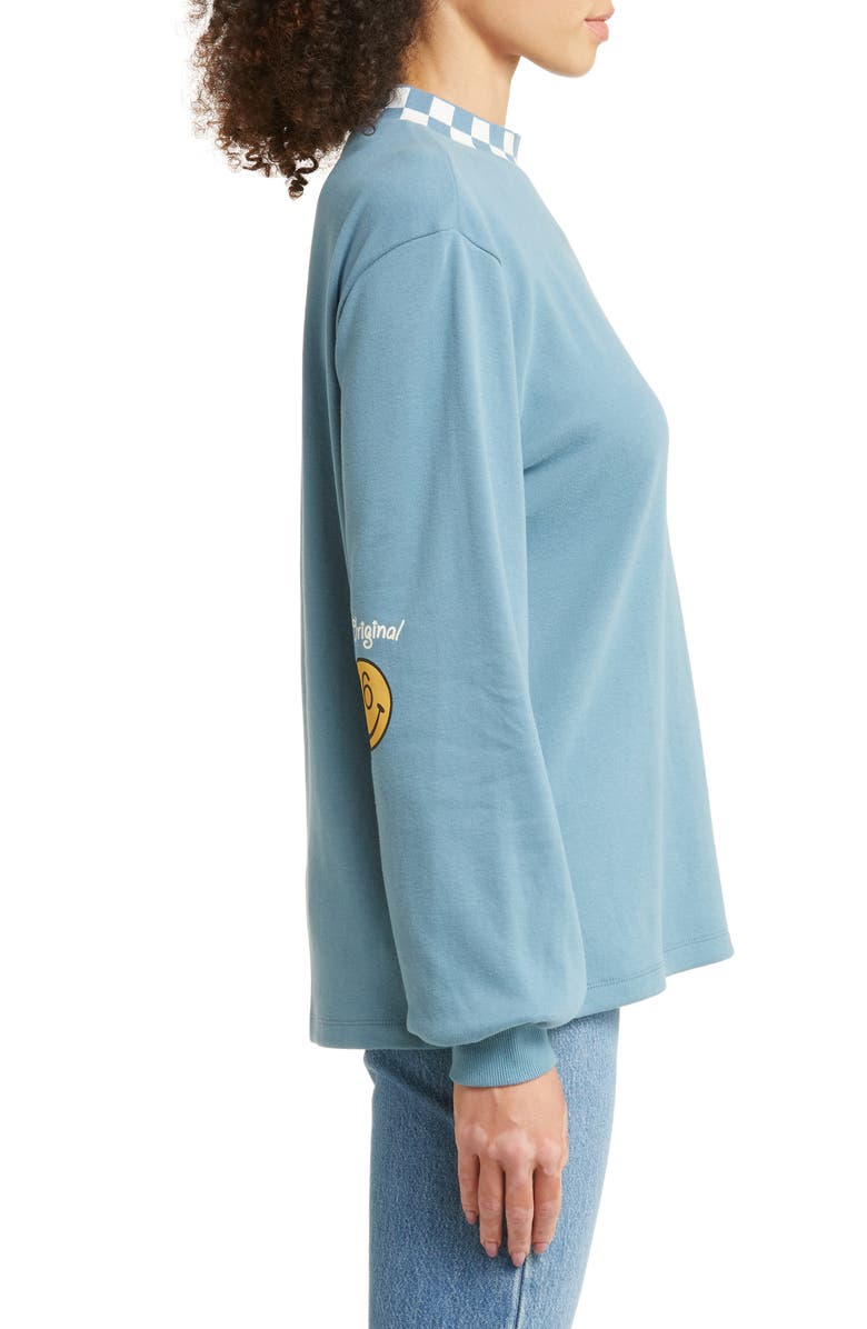 Vans Happy Elbows Sweatshirt, Alternate, color, 