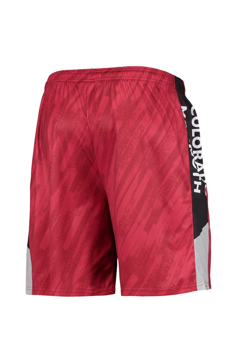 FOCO Men's FOCO Red Colorado Mammoth Static Mesh Shorts, Alternate, color, Red