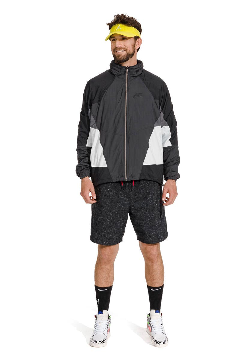 Jordan Jumpman Cement Poolside Nylon Athletic Shorts, Alternate, color, 