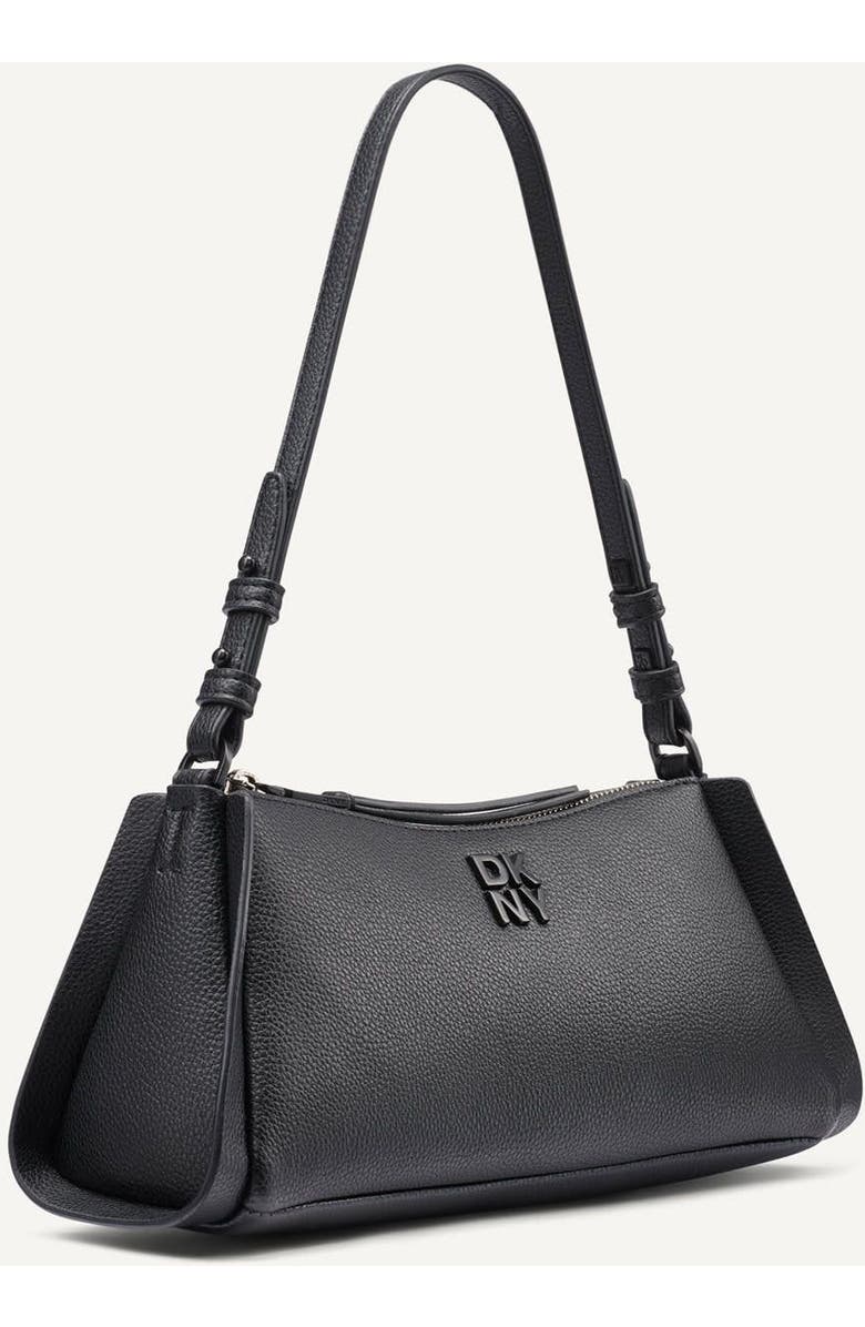 DKNY Josie TZ Shoulder Bag, Alternate, color, Black/Black