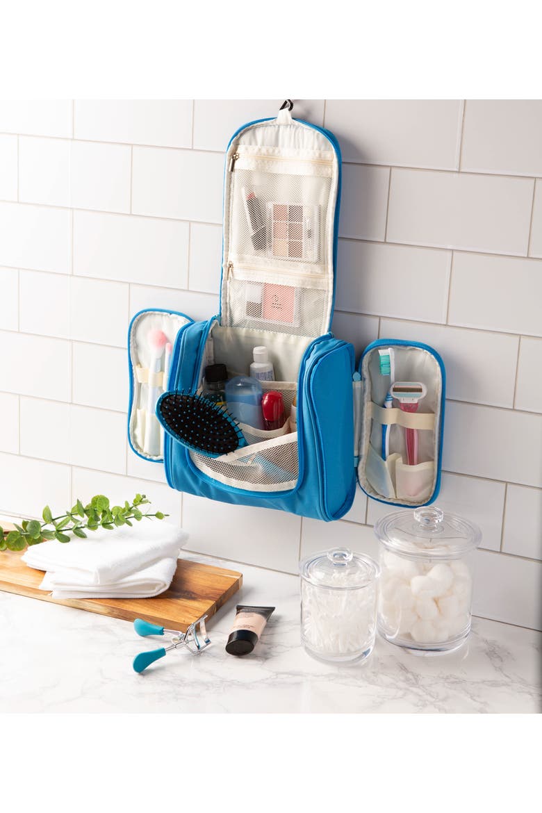 Toiletry Bag, Alternate, color, Blue