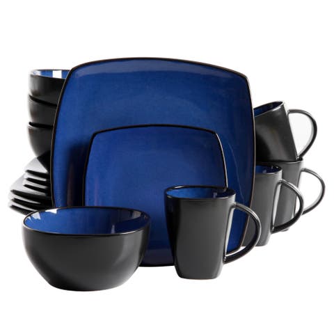 Soho Lounge Square Stoneware Dinnerware Set