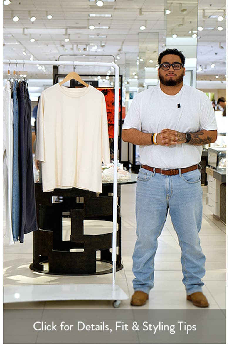 Oversize Organic Cotton Night T-Shirt video