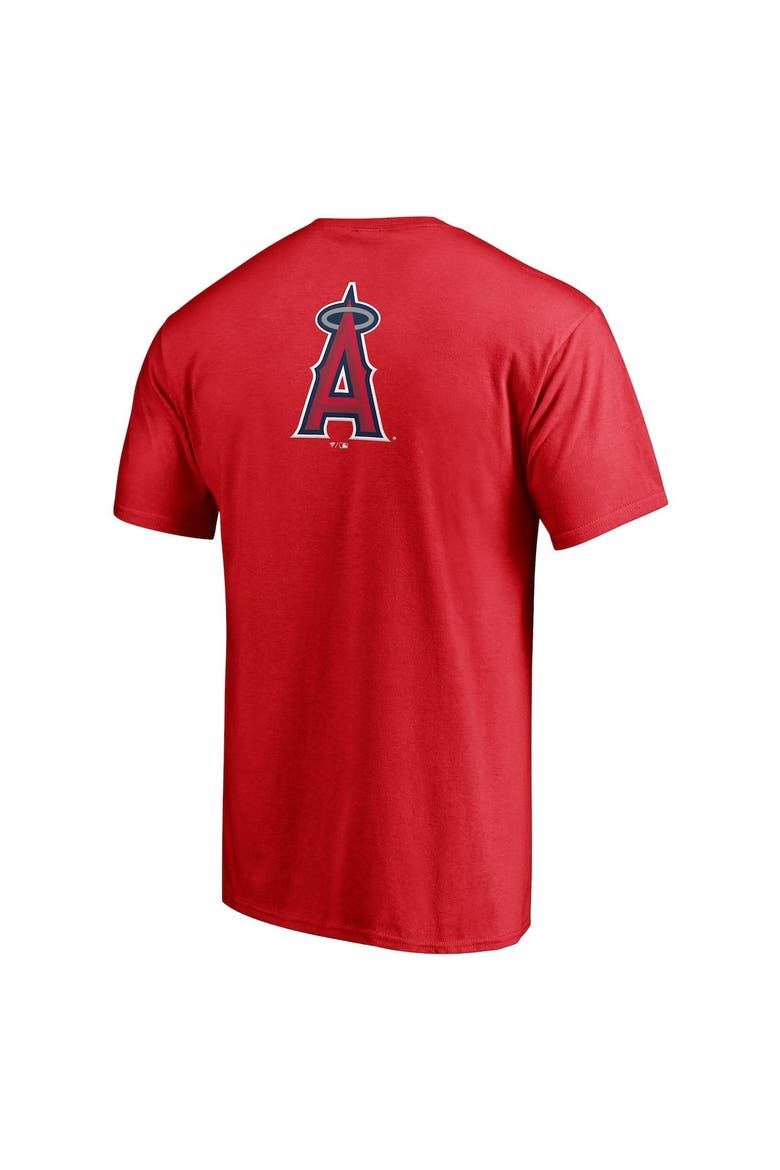 Men's Fanatics Branded Red Los Angeles Angels Big & Tall City Arch T-Shirt, Alternate, color, Red