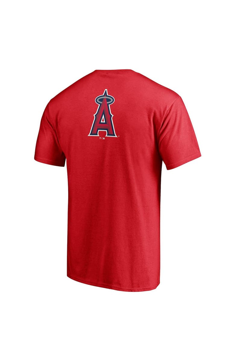 FANATICS Men's Fanatics Branded Red Los Angeles Angels Big & Tall City Arch T-Shirt, Alternate, color, 