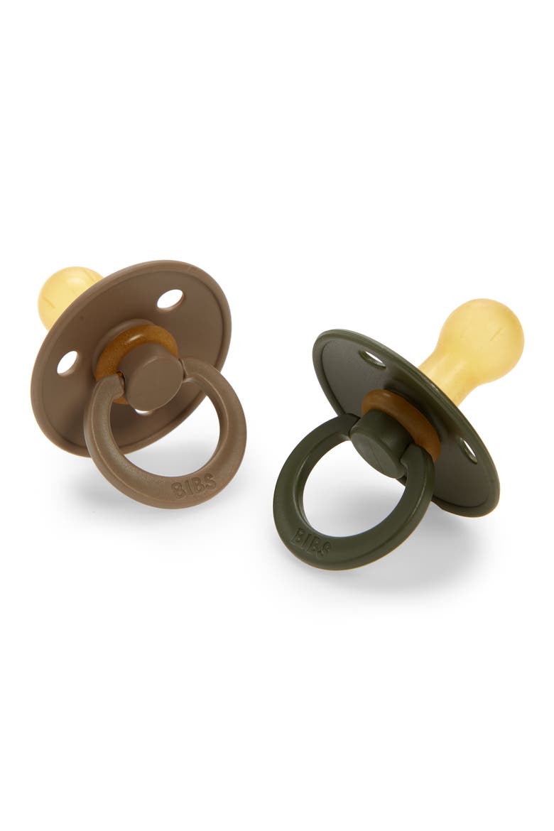 2-Pack Pacifiers, Main, color, HUNTER GREEN / DARK OAK