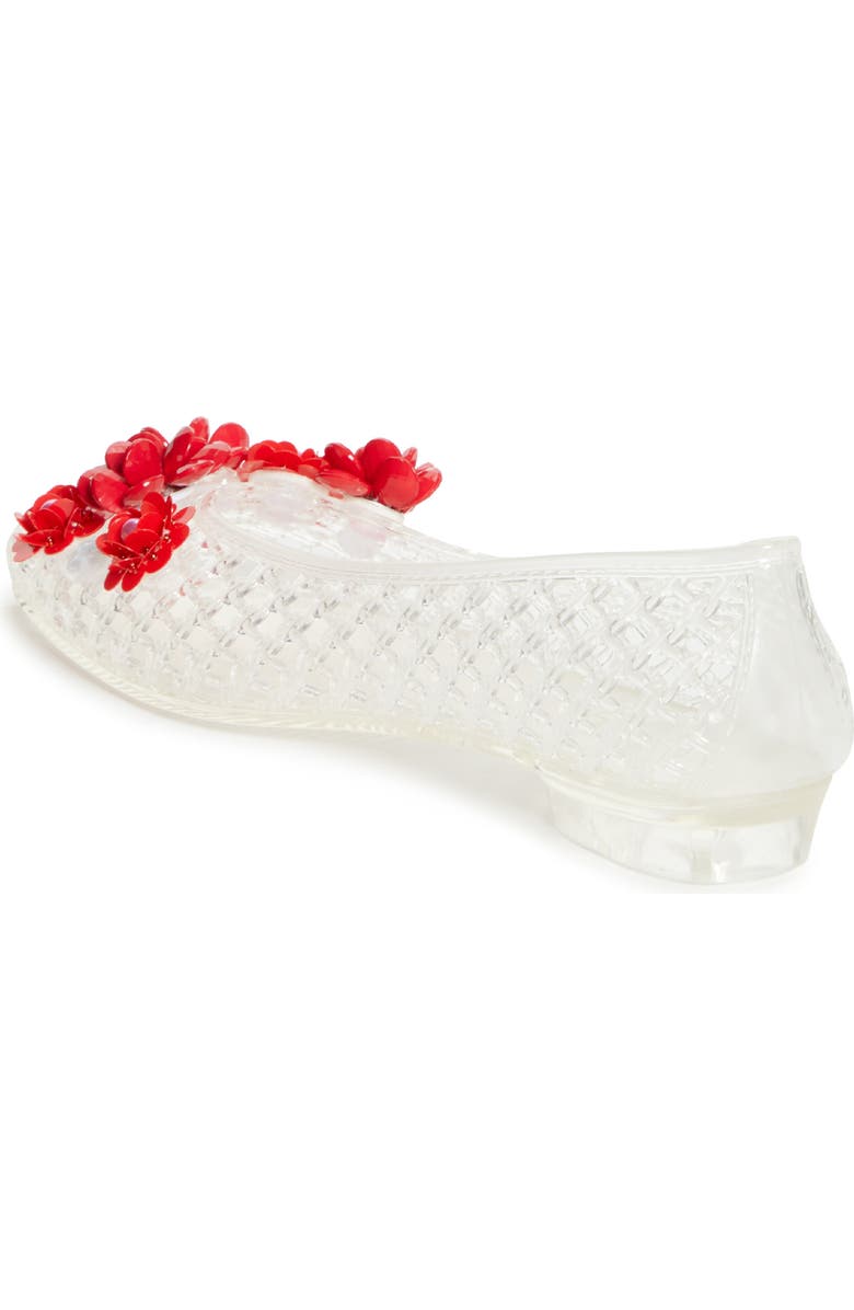 HEAVENLY JELLY Nova Jelly Ballet Flat, Alternate, color, Clear
