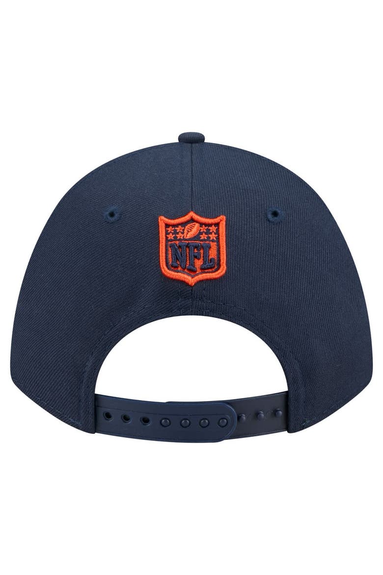 Men's New Era  Navy Chicago Bears Team Collection 9FORTY M-Crown Adjustable Hat, Alternate, color, Navy
