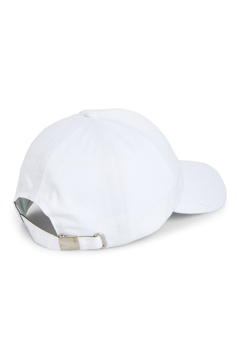 Olivia Cotton Sports Baseball Cap, Alternate, color, WHITE