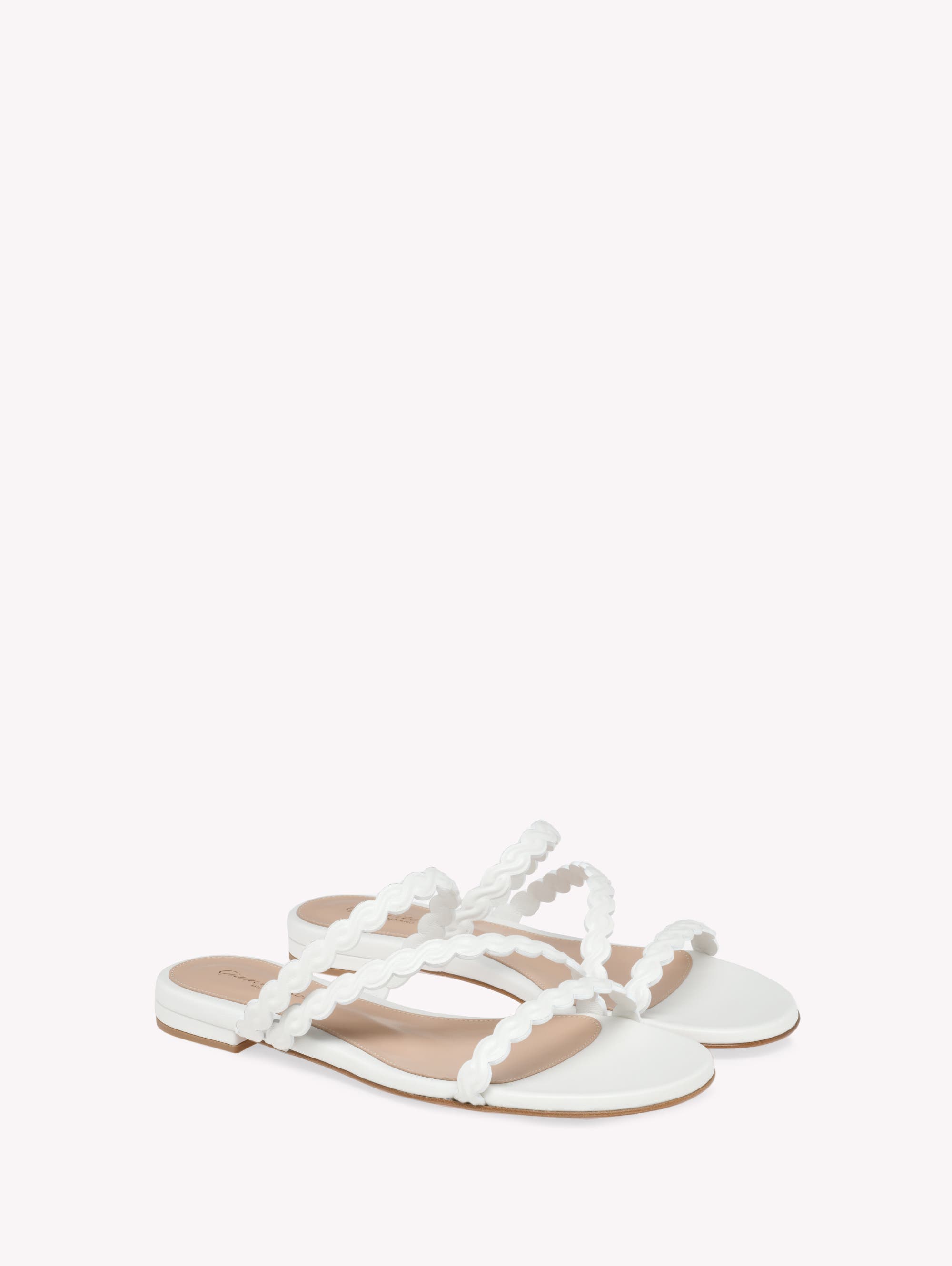 Gianvito Rossi Kai 05 Flat, Alternate, color, White Nappa