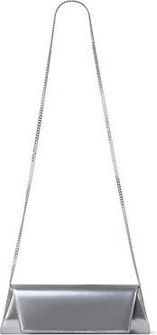 Akris Anouk Metallic Leather East/West Clutch