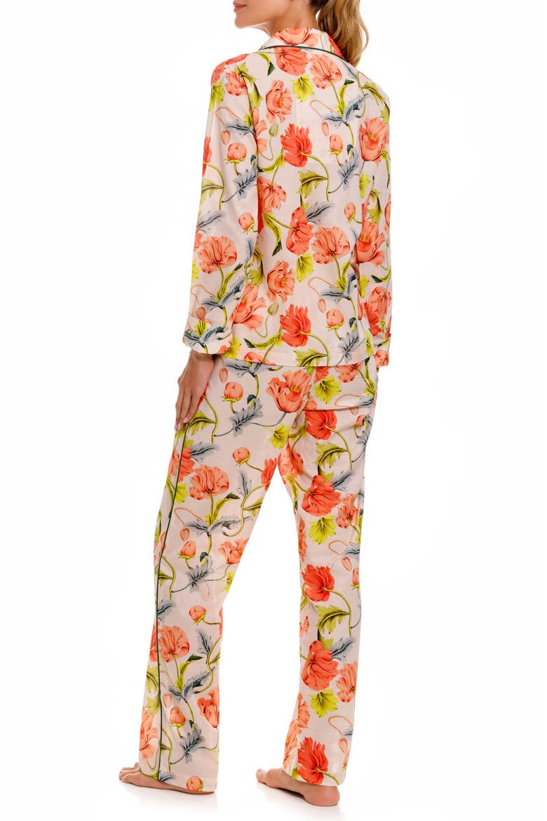 Emma Cotton Pajamas, Alternate, color, LIGHT BEIGE