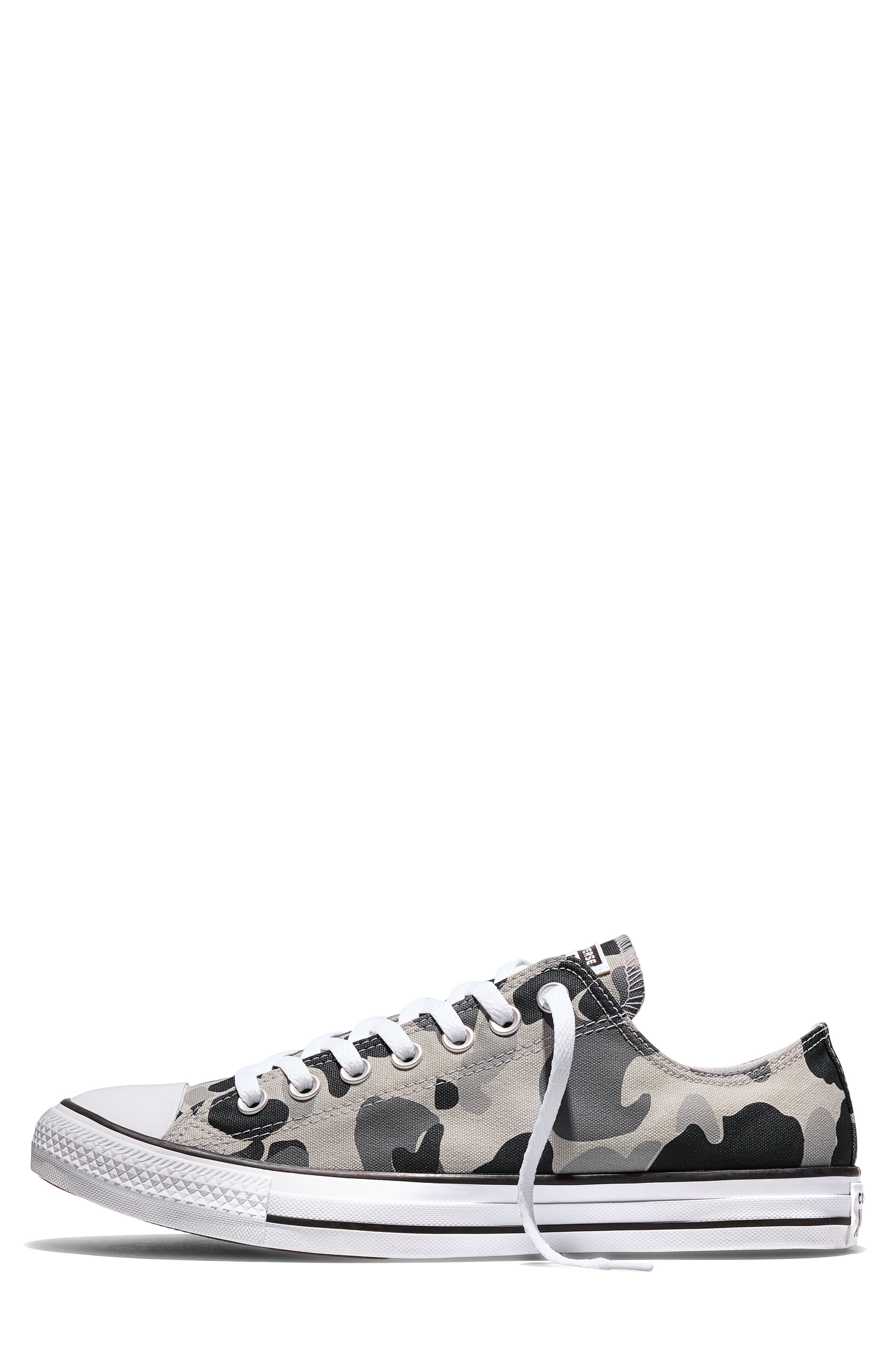 Chuck Taylor All Star Camo High Top Sneaker, Alternate, color, LIGHT GREY/ GREY AREA