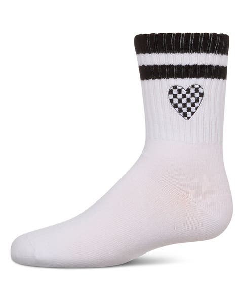 Checkered Heart Crew Socks (Little Kid & Big Kid)
