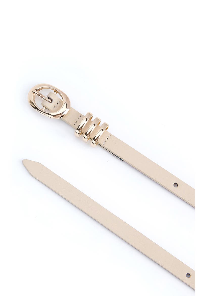 Triple Keeper Belt, Alternate, color, IVORY