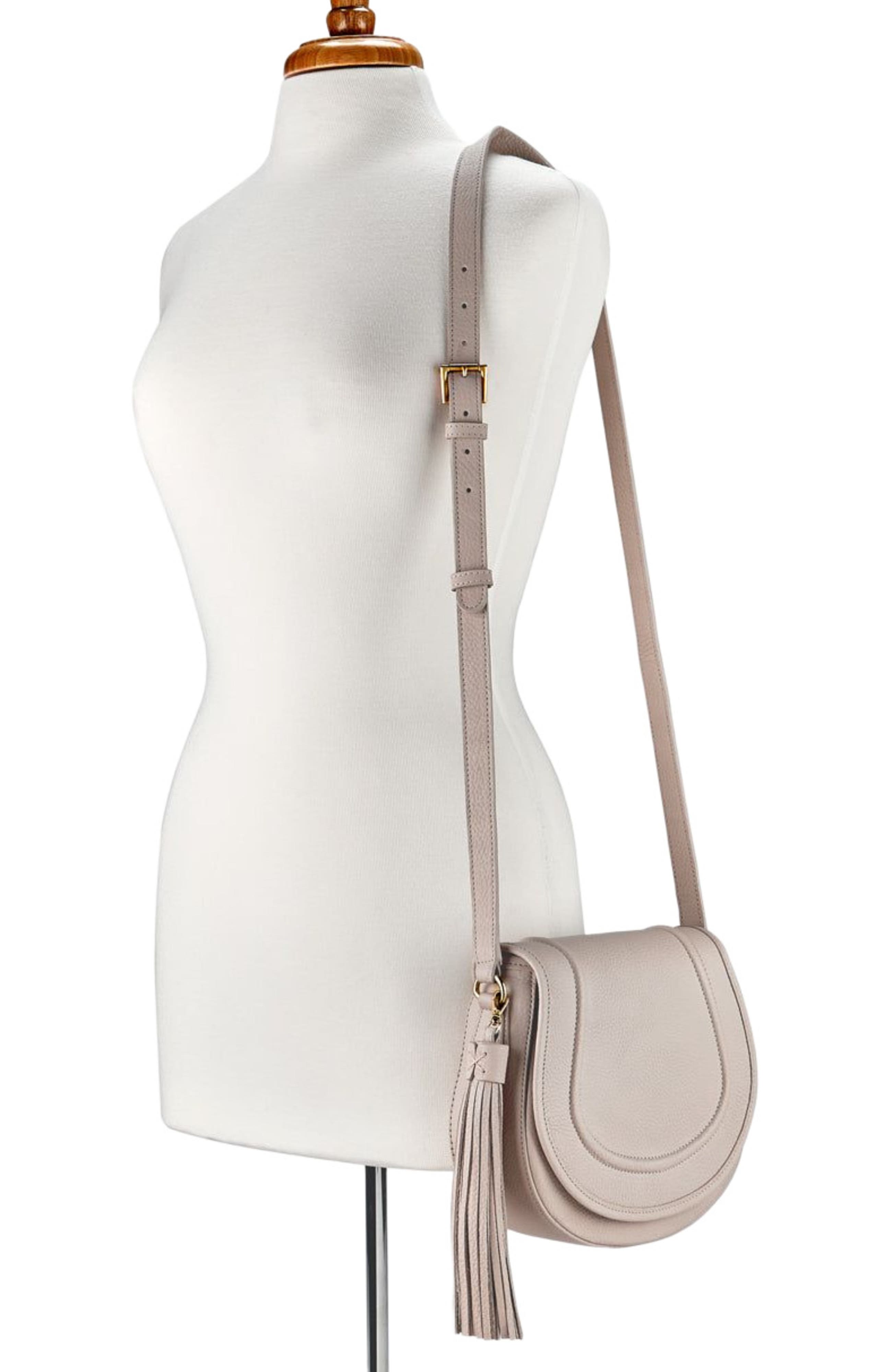 JENNI SADDLE BAG, Alternate, color, Beechwood